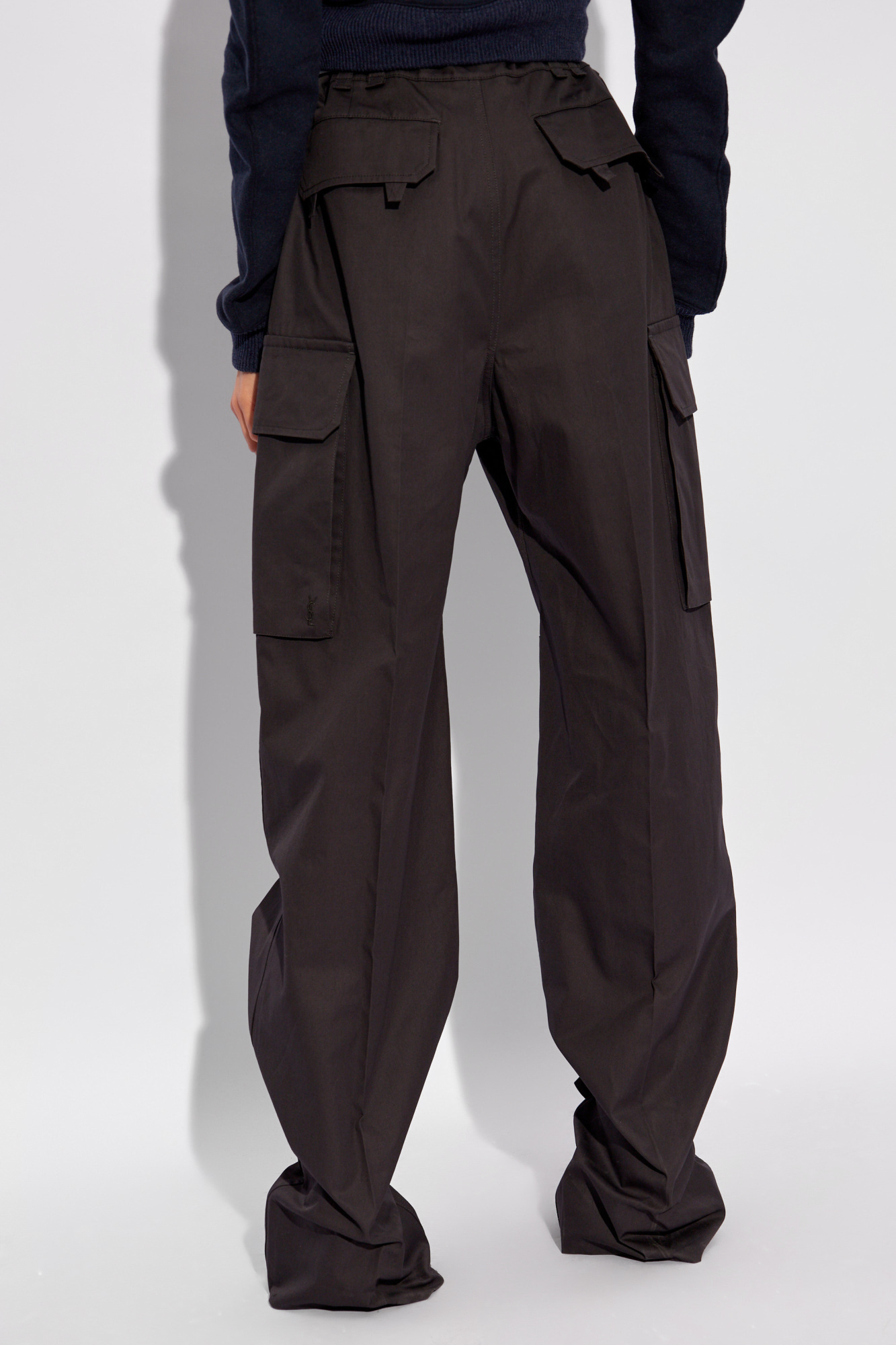 【関税＆送料込み】Saint Laurent Cargo Pants Clothing SAINT LAURENT Cotton cargo pants | REVERSIBLE